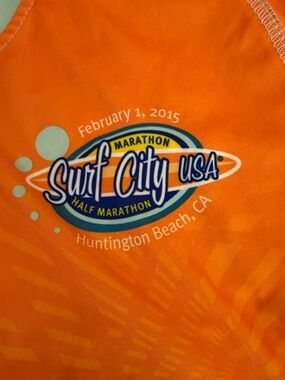 Orange Women's Swim Coverup